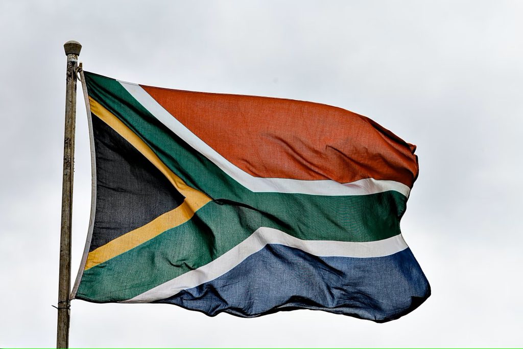 Bandeira da África do Sul, 2024